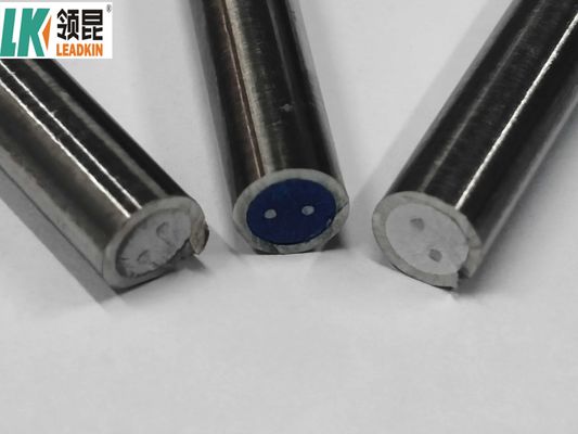Mineraal geïsoleerde thermocouple kabel voor temperatuurmeting zilver/zwart/rood/blauw connector kleurisolatie