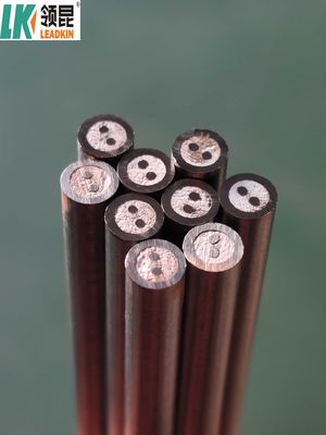 4 kern MgO-isolatie type S thermocouple kabel voor hoge temperatuurmeting