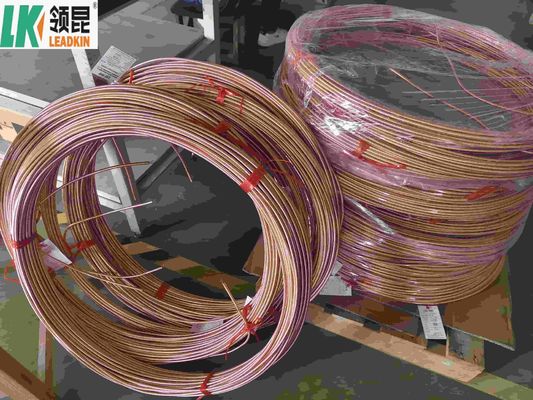 Aanpasbare koperen kabels, perfecte oplossing voor industriële installaties.